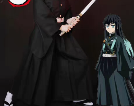 出鬼灭之刃时透无一郎cos服（不含鞋子） ...