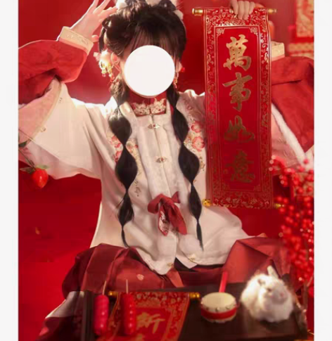 『汉服出租』 十三余小豆蔻儿[吉兔贺春]冬...