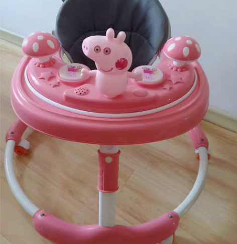 婴儿学步车，静音轮子，七成新可折叠 感兴趣...