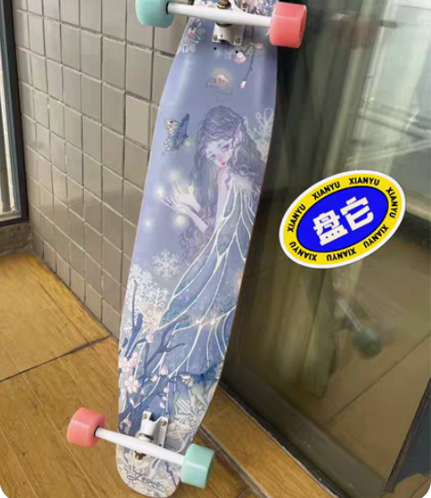 包邮喵长板滑板小白人系列全新整套包邮 整套...