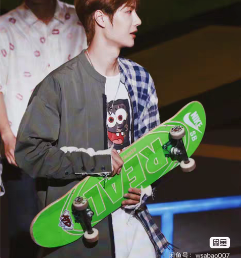 包邮【王一博同款滑板】初学者潮牌滑板新手双...