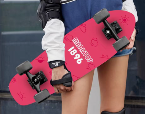 转卖【38活动价】玛克拓普刷街大鱼板小滑板...