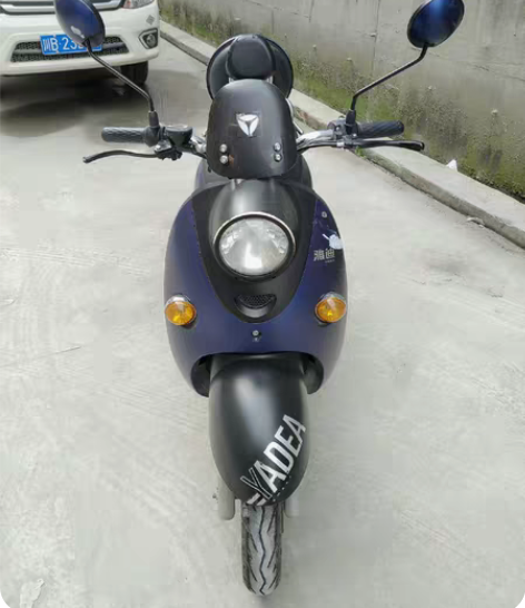 因买了摩托车，很少骑闲置出售72v20A雅...