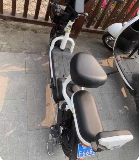 绿源新国标，座垫矮特别适合女士出行代步，轻...