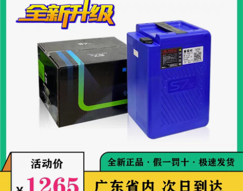 转卖星恒锂电池48v24ah台铃绿源雅迪新...