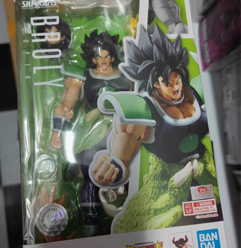 万代 龙珠 shf 黑发 布罗利全新未拆，...