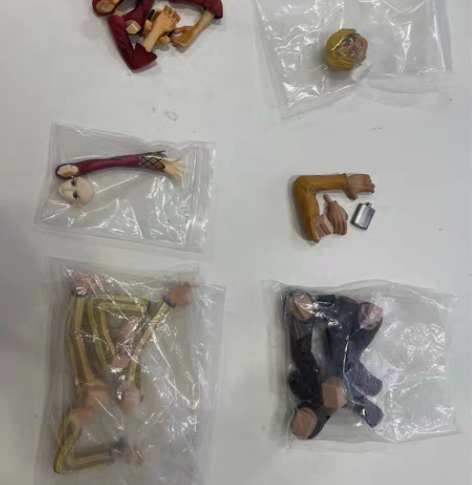 pop海贼王配件 popsa萨博头 雷利替...