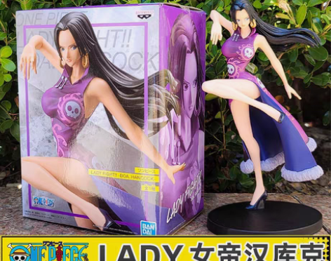 包邮海贼王手办九蛇女帝蛇姬汉库克坐姿场景G...