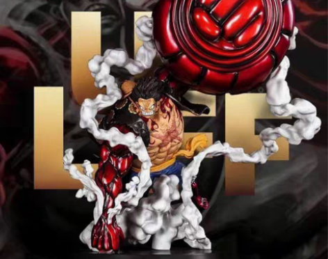 转卖爆款海贼王手办航海王4档大手pop路飞...