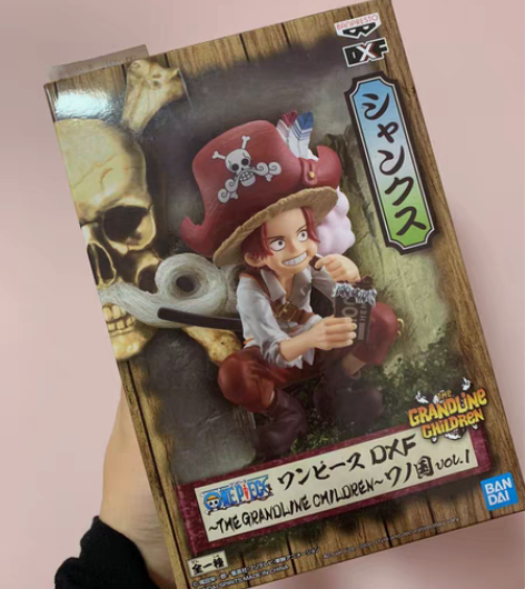 海贼王 红发香克斯童年手办 全新未拆 泡泡玛特购全新未...