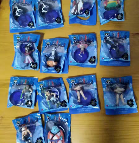 海贼王百事可乐限定瓶盖艾斯黑胡子大熊赤犬鹰...