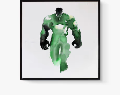 转卖创意现代简约装饰画客厅沙发背景壁画儿童...