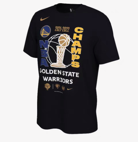 包邮2022金州勇士夺冠短袖 Nike美版...