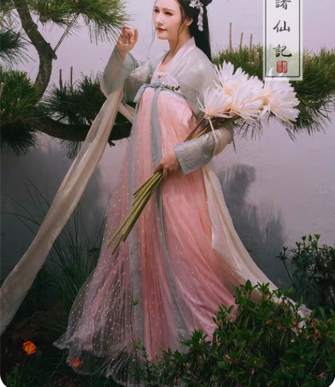 包邮【诸仙记】江南春原创齐胸齐腰襦裙正版传...