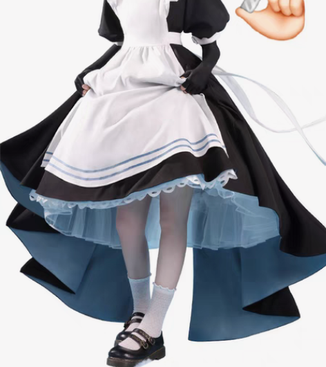 包邮【光遇白鸟女仆装cos】（不换）三分妄...