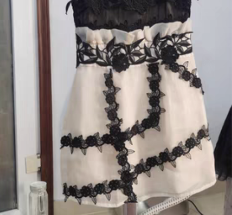 包邮欧根纱花苞裙，L码，适合88斤到102...