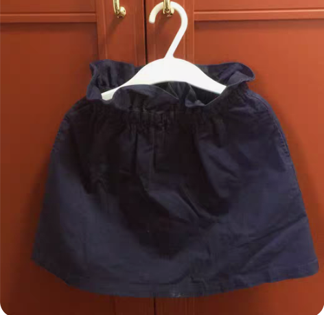 优衣库女童花苞裙,腰部设计独特,侧边2口袋...