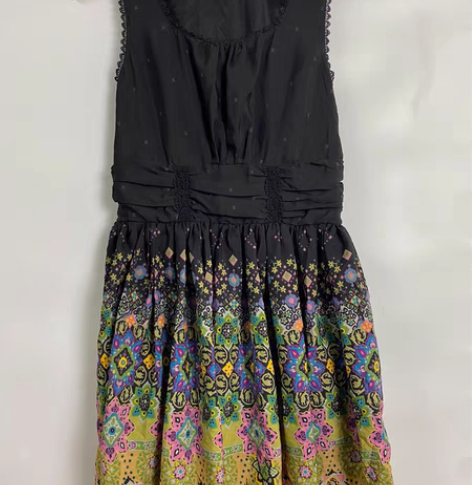 包邮Vintage中古古着日制日系森系田园...