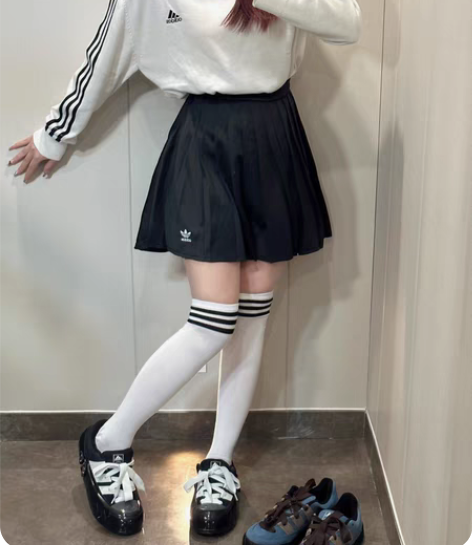 2023新款ADBlackpick同款百褶...