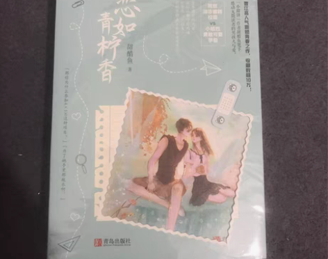 包邮青春文学小说《恋如青柠香》上下两册含各...