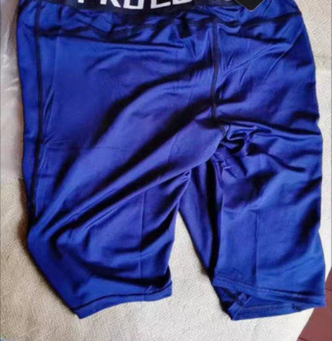 包邮运动紧身短裤男速干弹力裤，田径训练游泳...