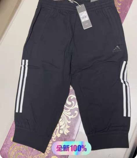 男士蓝色速干运动短裤 L号成色如图L轻微穿...