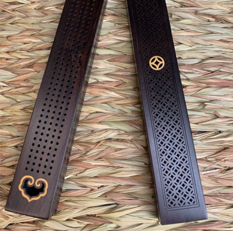 【捡漏的来】黑檀木卧香盒高档香炉家用供奉木...