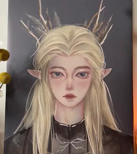 【出】宋亚轩饭制无框画 小林很宅 精灵王 ...