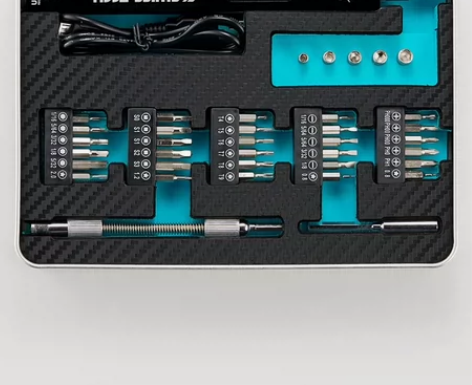 Swiss+Tech精修电动螺丝刀套装家用...