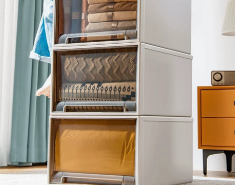 （亏本出）衣服收纳箱抽屉式收纳箱塑料透明衣...