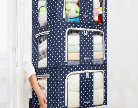 收纳箱布艺大号家用筐衣柜折叠衣服牛津布整理...