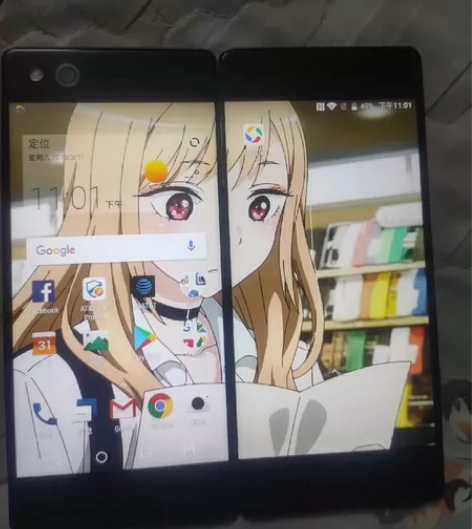 中兴Z999  折叠屏 裸机 屏幕很新！！...