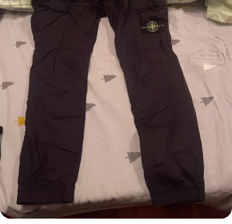 石头岛STONEISLAND 刀锋长裤 双...