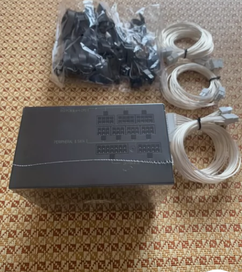 长城额定650w铜牌全模组电源，购于京东自...