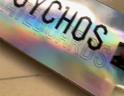 沸点Justice X Psychos滑板...