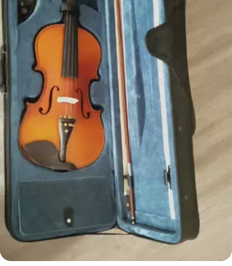 浩成小提琴送松香琴弦准音器 金枋世家自提几...