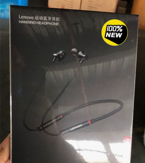 联想蓝牙耳机 HE05x蓝牙耳机无线运动型...