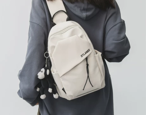 胸包男士小背包单肩斜挎包男女骑行爬山旅游随...