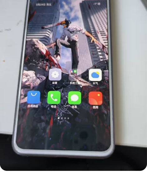 魅族17独角兽,8+128,摄像头裂了,但...