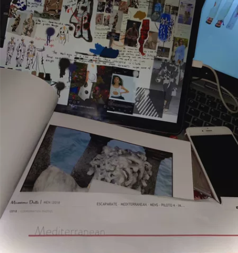 服装设计专业时装画、线稿代画,灵感合集 有...