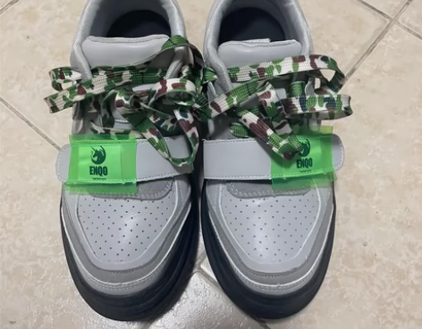 enqo原创设计休闲鞋女2021新款春夏娃...