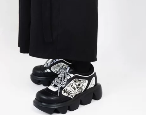 Enqo2021新款原创小众娃娃鞋女春夏厚...