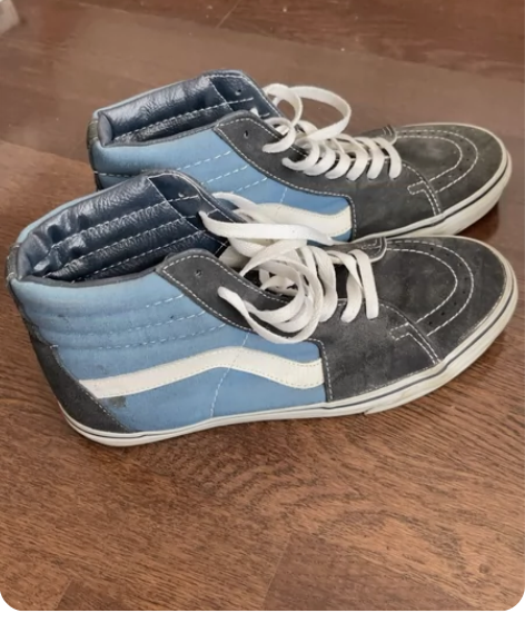 vans 8.5码 近新 顺丰到付不退换！...