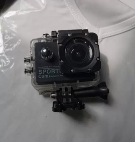 高清自拍器如图 使用正常 防水外壳铰链处有...