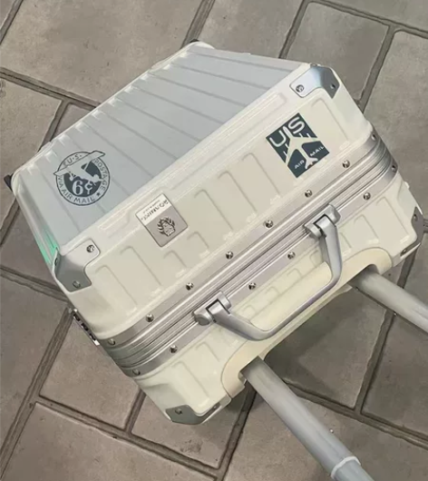 出口日本漫游高级行李箱铝框拉杆箱男商务登机...