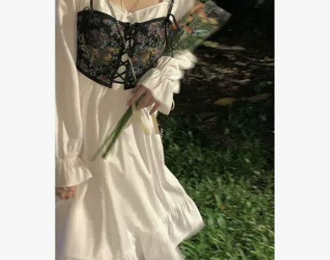 DREAM+SEVEN77+白色连衣裙女装...