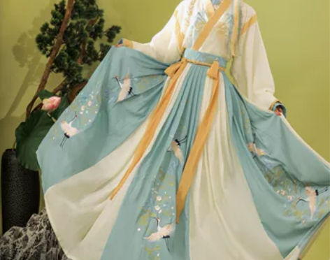 汉服玉术 羽集 汉服 没穿过几次 几乎全新的