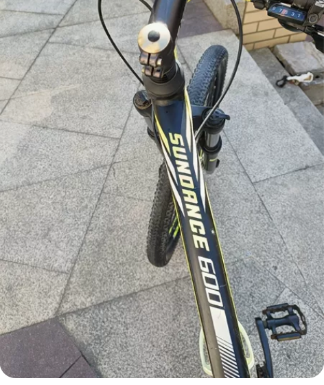 闲置喜德盛逐日600山地车一部，线刹，27速，铝合金车架，进...