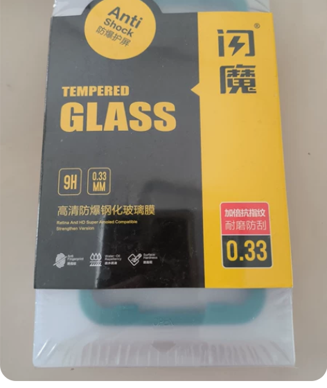 闪魔 iPhone x钢化膜苹果全屏X/X...