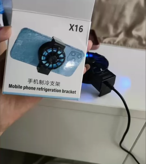 手机散热器降温神器制冷风冷游戏散热背夹静音...
